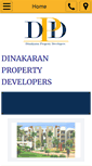 Mobile Screenshot of dinakaranpropertydevelopers.com